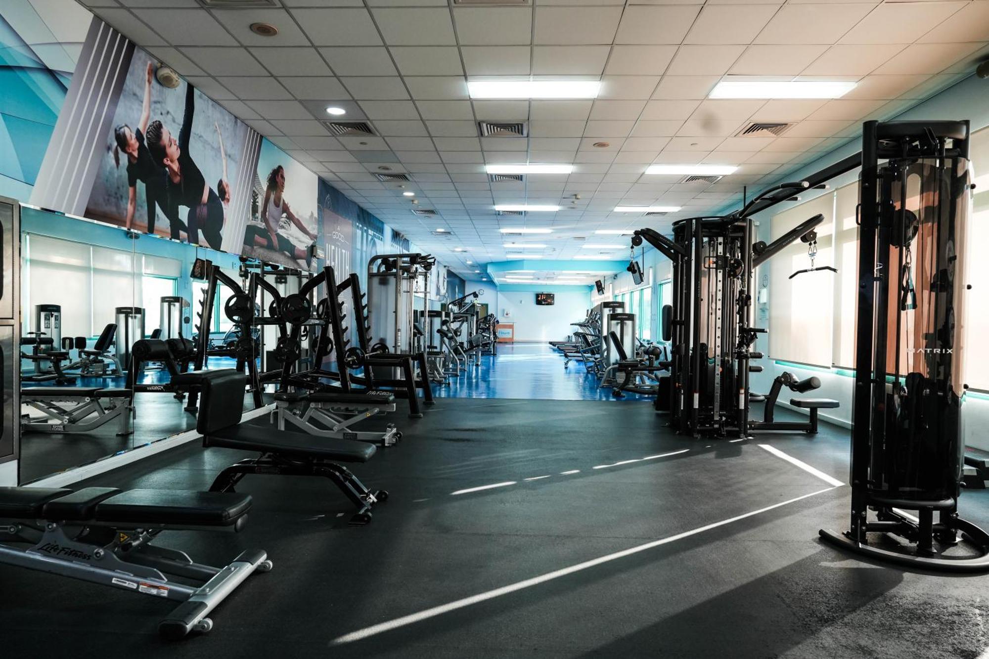 Moevenpick Grand Al Bustan Hotel Dubai Exterior foto The gym at the National Training Centre, Loughborough University