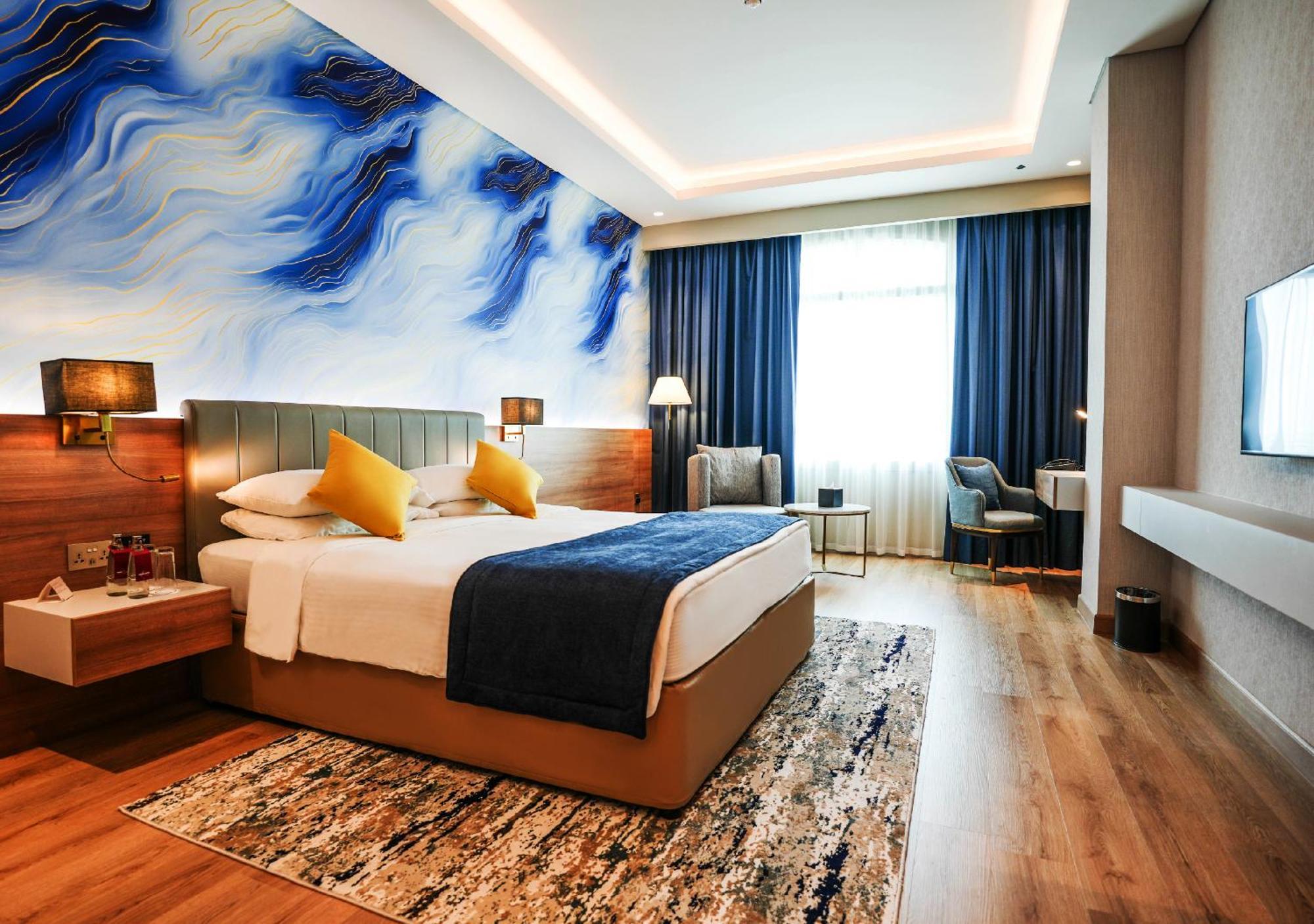 Moevenpick Grand Al Bustan Hotel Dubai Exterior foto